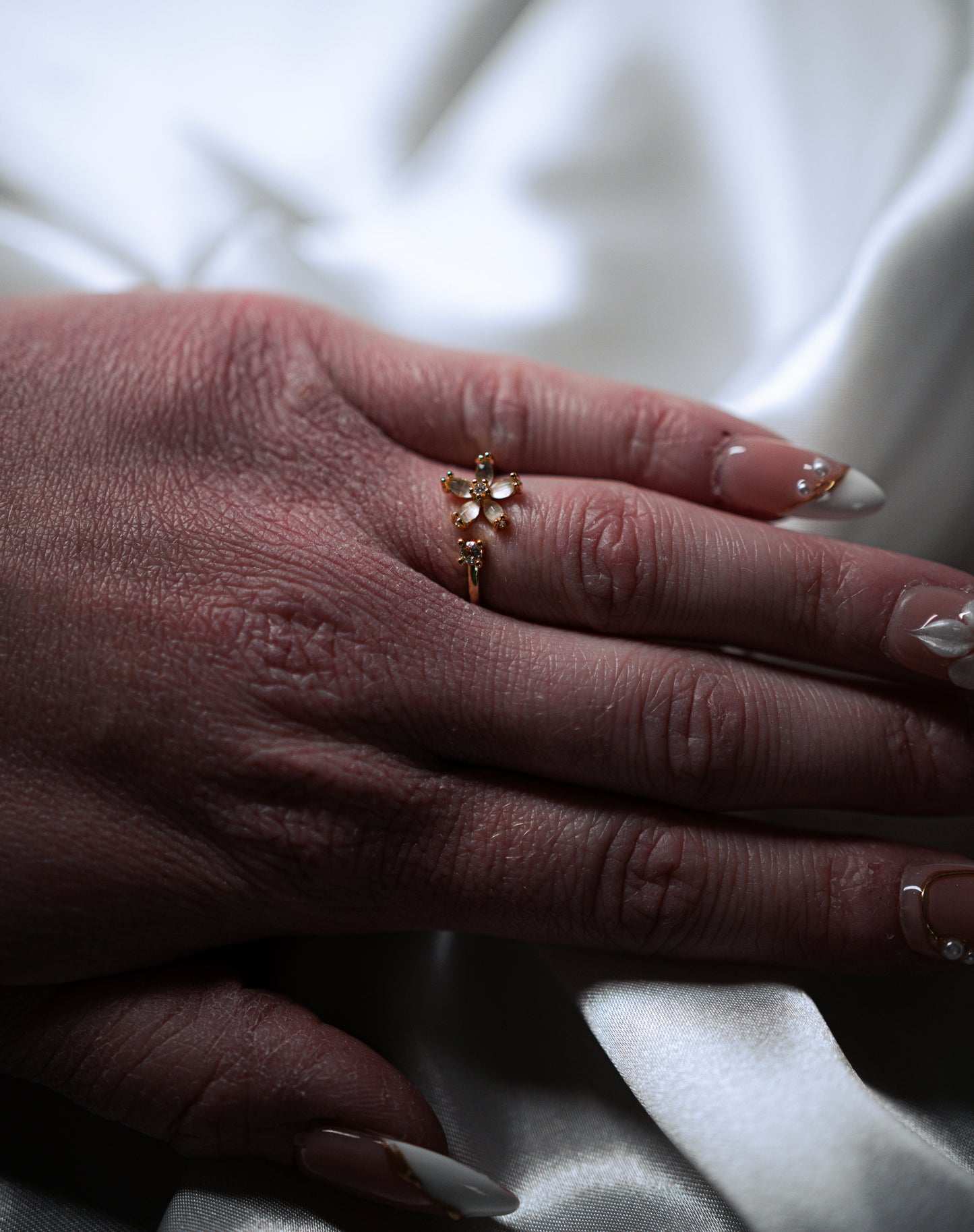 Bague "Fleurs "