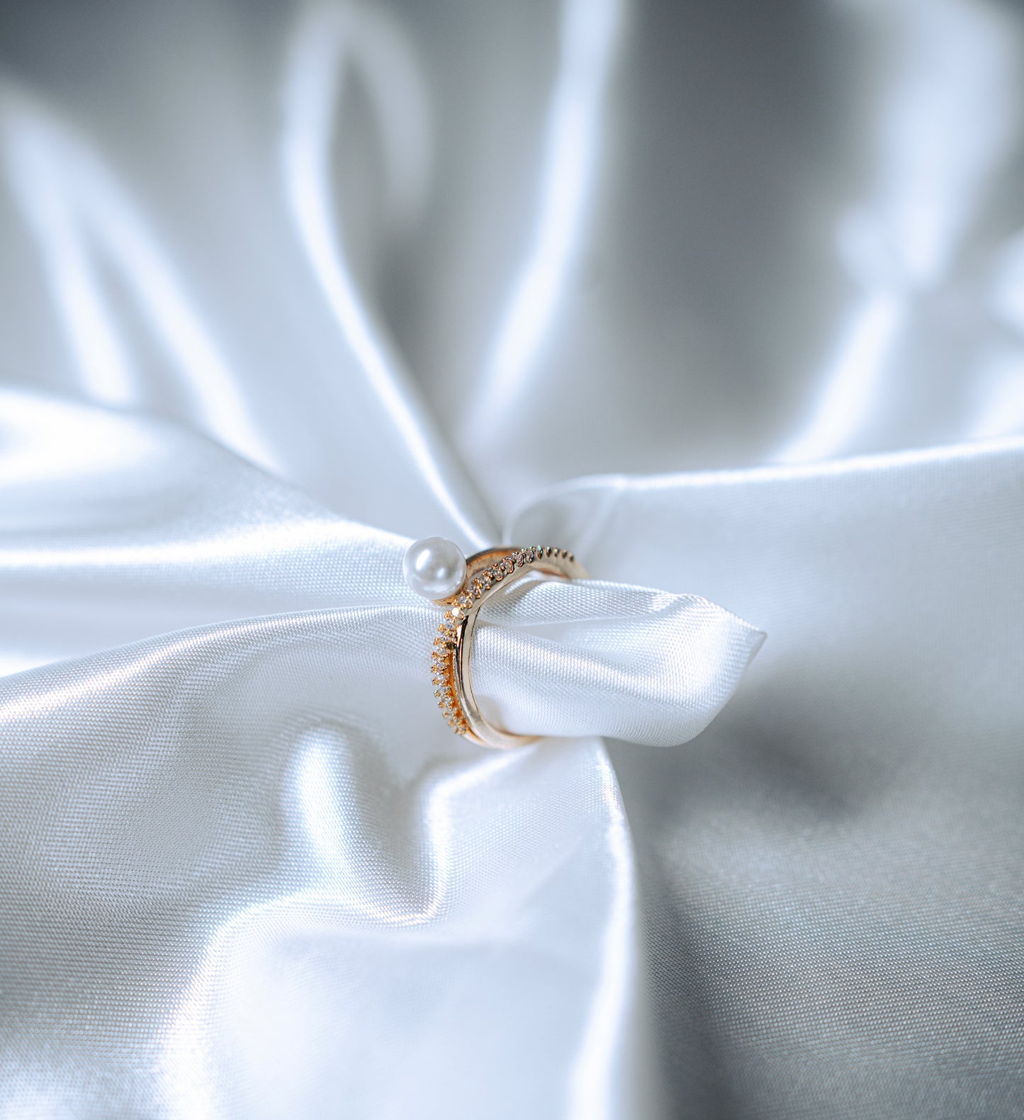 Bague "Perles "