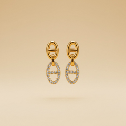 Boucles d’oreilles "Céleste "