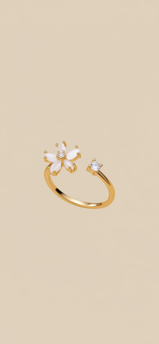Bague "Fleurs "
